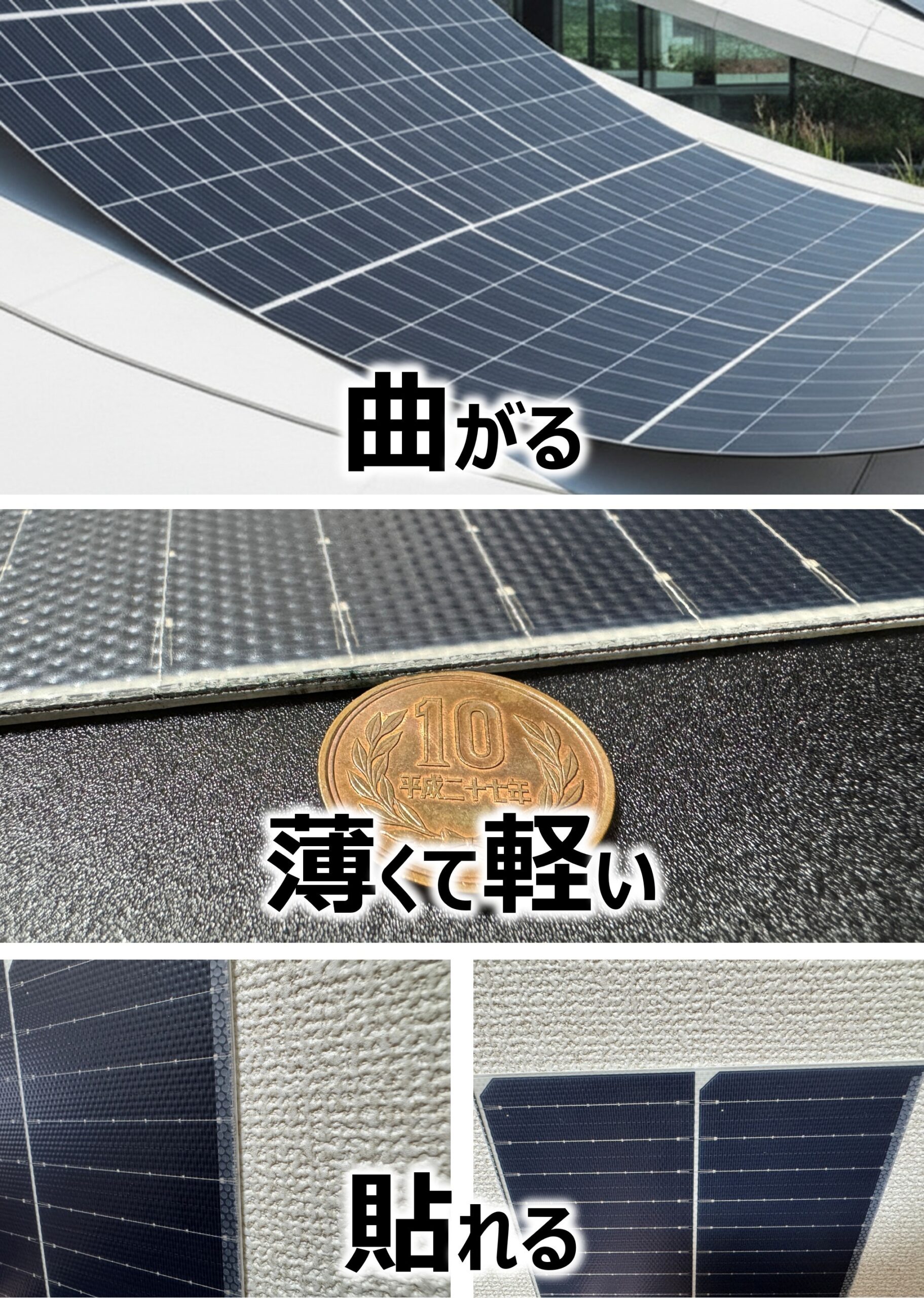 超薄型太陽光